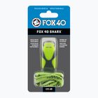 Fox 40 Sharx Safety неоновий/сірий свисток зі шнуром