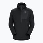 Кофта трекінгова чоловіча Arc'teryx Delta 1/2 Zip Hoody black