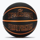 М'яч баскетбольний Spalding Phantom чорний/помаранчевий розмір 6