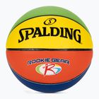 Spalding Rookie Gear Шкіряні баскетбольні м'ячі Spalding Rookie Gear різнокольорові, розмір 5