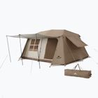 Намет кемпінговий чотиримісний Naturehike Village 13 Ridge Ultimate Edition brown/ti black