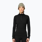 Кофта термоактивна жіноча Devold Duo Active Merino 205 Zip Neck black