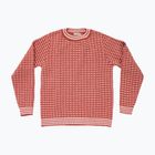 Светр Devold Islender Refined marsala/offwhite