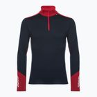 Чоловіча термокофта Helly Hansen Lifa Merino середня вага 1/2 на блискавці темно-синій