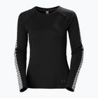 Жіноча термоактивна кофта Helly Hansen Lifa Active Stripe Crew black