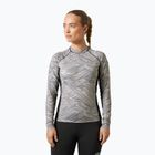 Кофта для плавання жіноча Helly Hansen Waterwear Rashguard pink cloud wave