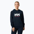 Жіноче худі Helly Hansen HH Logo Hoodie 2.0 темно-синій