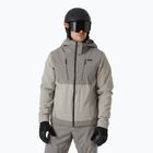 Куртка лижна чоловіча Helly Hansen Alpha 4.0 concrete