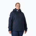 Куртка вітрильна жіноча Helly Hansen Crew Hooded Midlayer Plus 2.0 navy