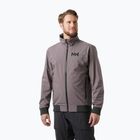 Куртка вітрильна чоловіча Helly Hansen HP Racing Lifaloft Bomber sparrow grey