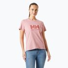 Футболка жіноча Helly Hansen Logo 3.0 pink salt
