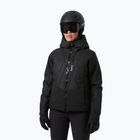 Куртка лижна жіноча Helly Hansen Valdisere 3.0 black embossed stripes
