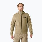 Кофта вітрильна чоловіча Helly Hansen HP Ocean Full Zip 2.0 sepia melange