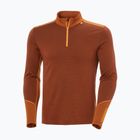 Кофта термоактивна чоловіча Helly Hansen Lifa Merino Midweight 1/2 Zip iron oxide