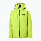 Куртка лижна дитяча Helly Hansen Alpha luminous green