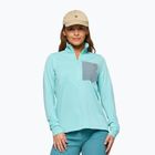Кофта трекінгова жіноча NORRONA Femund Warm1 Zip Neck aqua haze/trooper