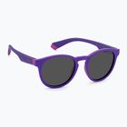 Окуляри сонцезахисні дитячі Polaroid PLD 8048/S lilac violet/grey polarized