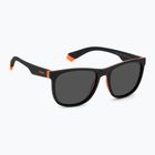 Окуляри сонцезахисні дитячі Polaroid PLD 8049/S black orange/grey polarized