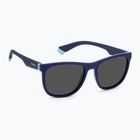 Окуляри сонцезахисні дитячі Polaroid PLD 8049/S blue azure/grey polarized