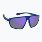 Окуляри сонцезахисні Polaroid PLD 2142/S semi matt blue violet azure/violet mirror polarized