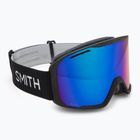 Окуляри гірськолижні Smith Blazer black/green sol-x mirror