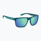 Окуляри сонцезахисні чоловічі Polaroid PLD 2157/S matte teal/greygreen mirror polarized