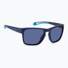Окуляри сонцезахисні чоловічі Polaroid PLD 7052/S matte blue/blue polarized high contrast