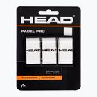 Обгортки для ракеток для паделю HEAD Padel Pro 3 шт. white