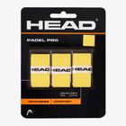 Обгортки для ракетки HEAD Padel Pro 3 шт. жовтий