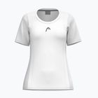 Футболка тенісна жіноча HEAD Club 25 Tech W white