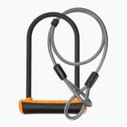 Замок велосипедний OnGuard Neon 8154OR U-Lock black/orange