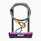 Замок велосипедний OnGuard Neon 8154PN U-Lock black/pink