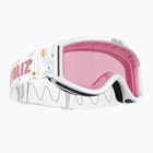 Окуляри гірськолижні дитячі Bliz Pixie Jr white/pink
