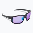 Велосипедні окуляри Bliz Arrow Nano Optics Nordic Light S2 матові чорні/бегонія/фіолетово-сині мульти