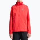 Куртка дощовик жіноча Haglöfs Korp Proof червона 606219