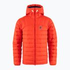 Пуховик чоловічий Fjällräven Expedition Pack Down flame orange/un blue