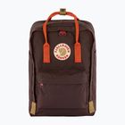 Рюкзак міський Fjällräven Kanken Koncept Laptop 15" 18 l black oak/rowan red