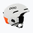 Шолом лижний POC Obex MIPS hydrogen white/fluorescent orange
