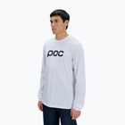 Лонгслів POC Tee hydrogen white/lazurite blue