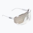 Окуляри сонцезахисні POC Devour Mid hydrogen white/clarity road/sunny silver