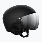 Шолом гірськолижний POC Obex Visor uranium black matt/clarity u/partly sunny/silver