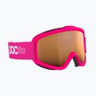 Окуляри гірськолижні дитячі POC POCito Iris fluorescent pink/partly sunny light orange