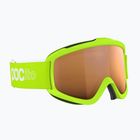 Окуляри гірськолижні дитячі POC POCito Iris fluorescent yellow/green/partly sunny light orange