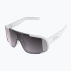 Окуляри сонцезахисні POC Aspire Mid hydrogen white/clarity road/sunny silver