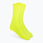 Велосипедні шкарпетки POC Fluo Sock Mid флуоресцентні жовто-зелені шкарпетки