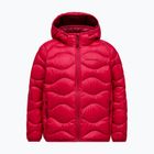 Пуховик дитячий Peak Performance Helium Down Hood Jacket Tech Burgundy/Vertical Zenith