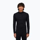 Кофта термоактивна чоловіча Peak Performance Magic Half Zip Wool-Blend Baselayer black/black