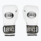 Боксерські рукавички на липучках Cleto Reyes Sparring білий/чорний