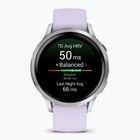 Годинник Garmin Venu 4 41 mm silver/perwinkle