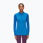 Кофта трекінгова жіноча Mammut Aenergy ML Half Zip Pull блакитна